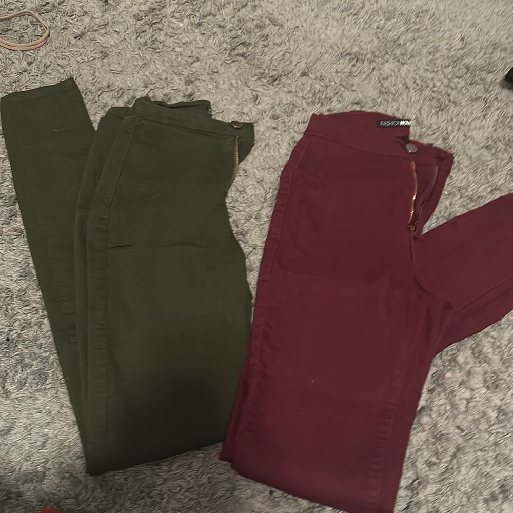 FASHIONNOVA SUPER HIGH WAIST DENNIM SKINNIES